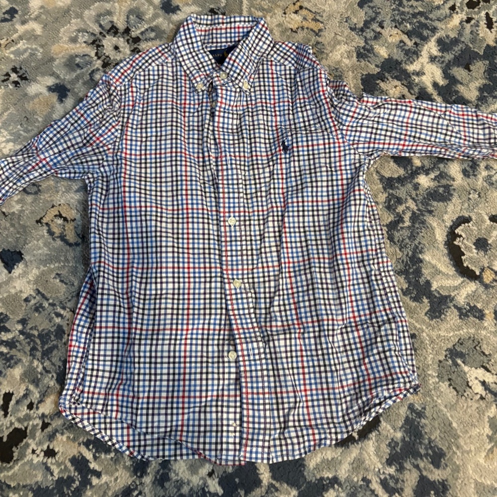 Ralph lauren polo boys button down shirt
